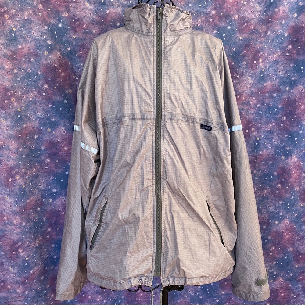 Mauve Windbreaker, y2k size large